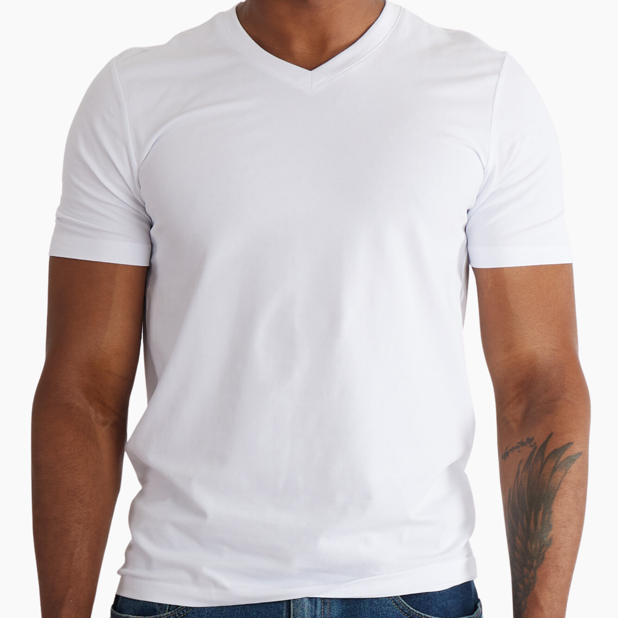 Rich Cotton Round Neck Slim Fit T-shirt