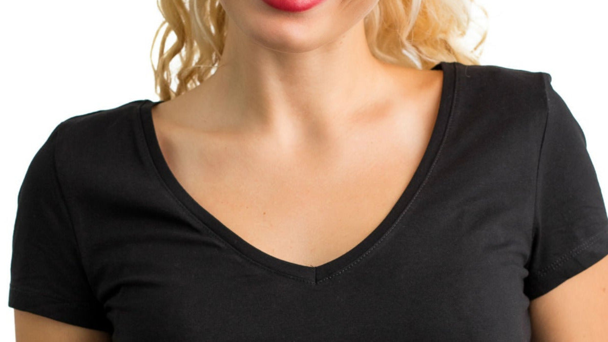 Women's Slim Fit V-Neck T-Shirt