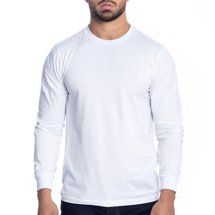 Slim-fit Round Neck Long Sleeve