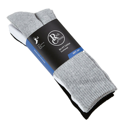 Mixed Crew Socks - 3 pairs