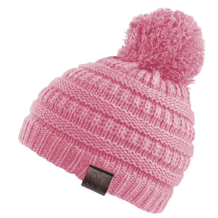 Kids Pom Pom Beanie