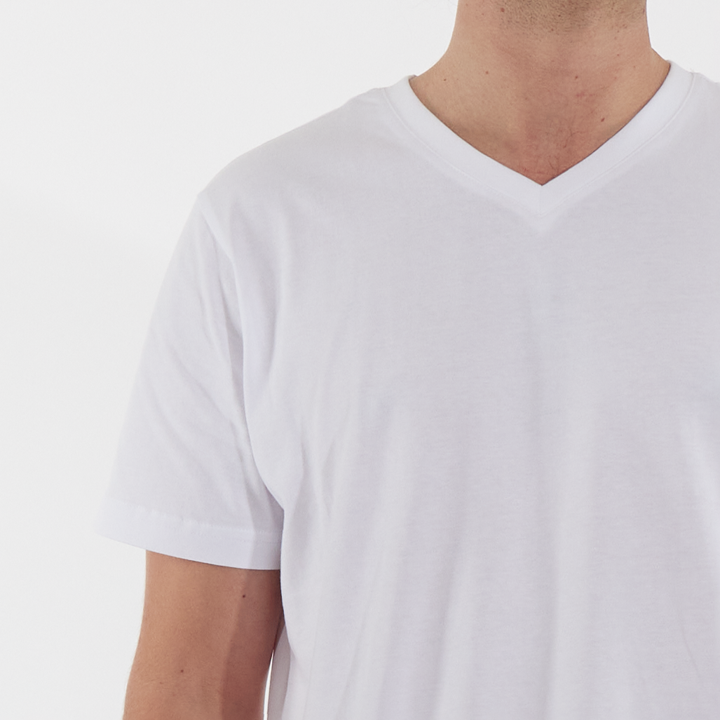 Regular Fit T-Shirt, V Neck
