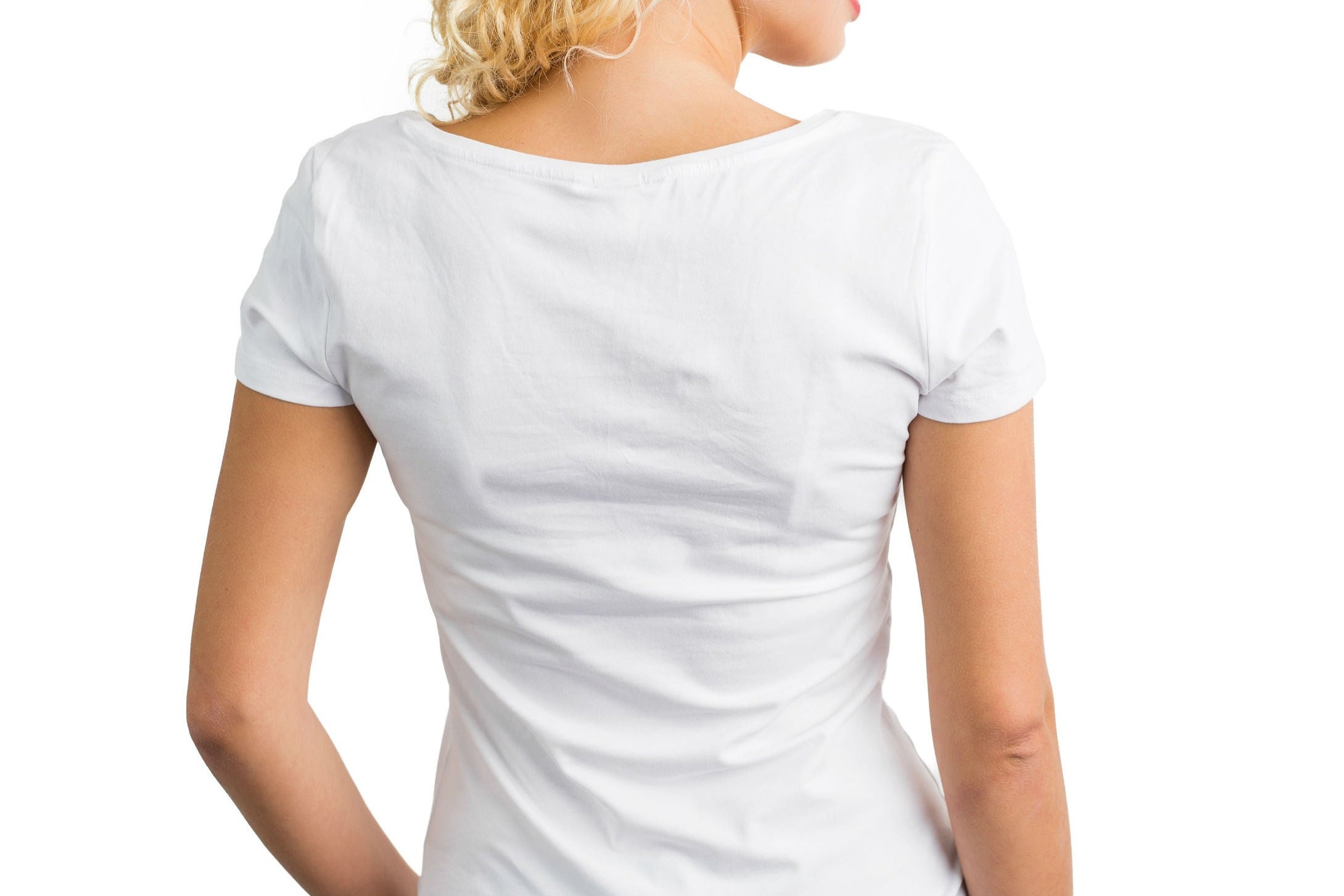 comfortable plain white t-shirt cotton by rich cotton
