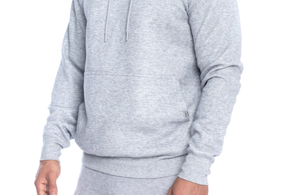 Men�Efs light gray slim fit jogger pants with drawstring waist and ribbed cuffs.