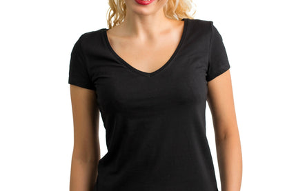 Women's Slim Fit V-Neck T-Shirt