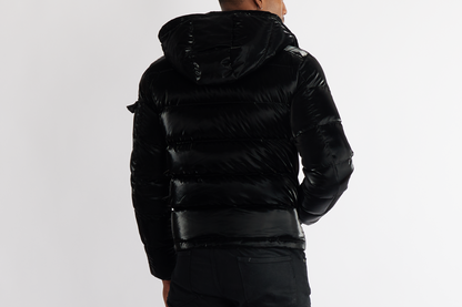 Rich Cotton MONA black quilted jacket, lightweight yet warm layering essential for winter.