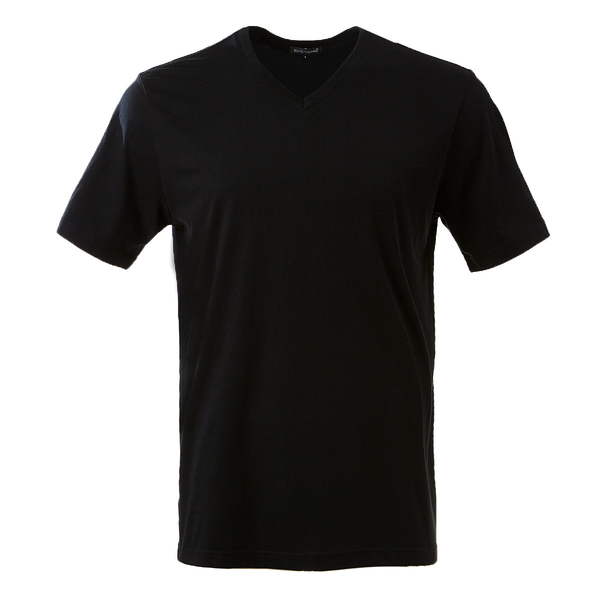 Rich Cotton V Neck T Shirts